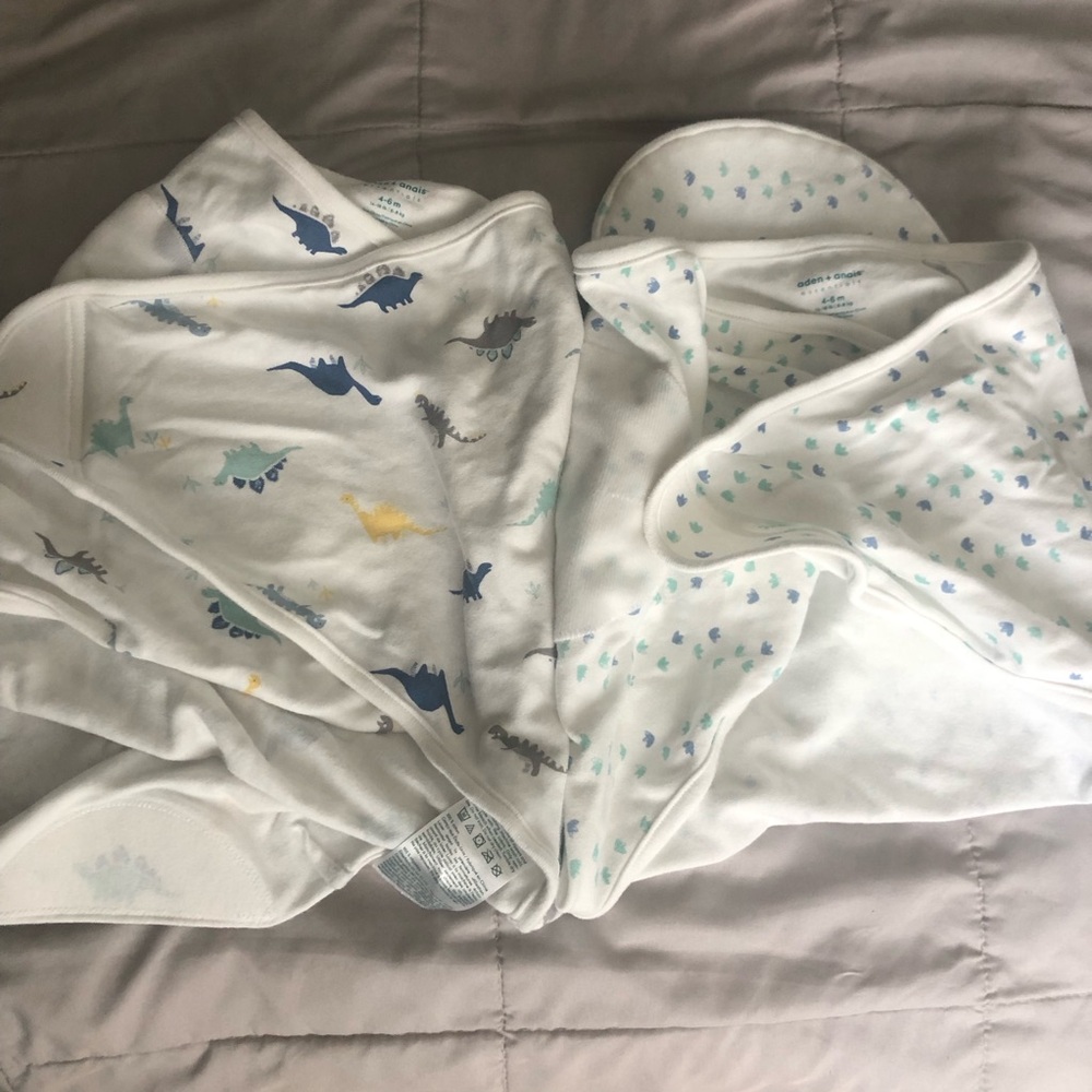 Aiden + Anais Swaddle bundle 4-6 months